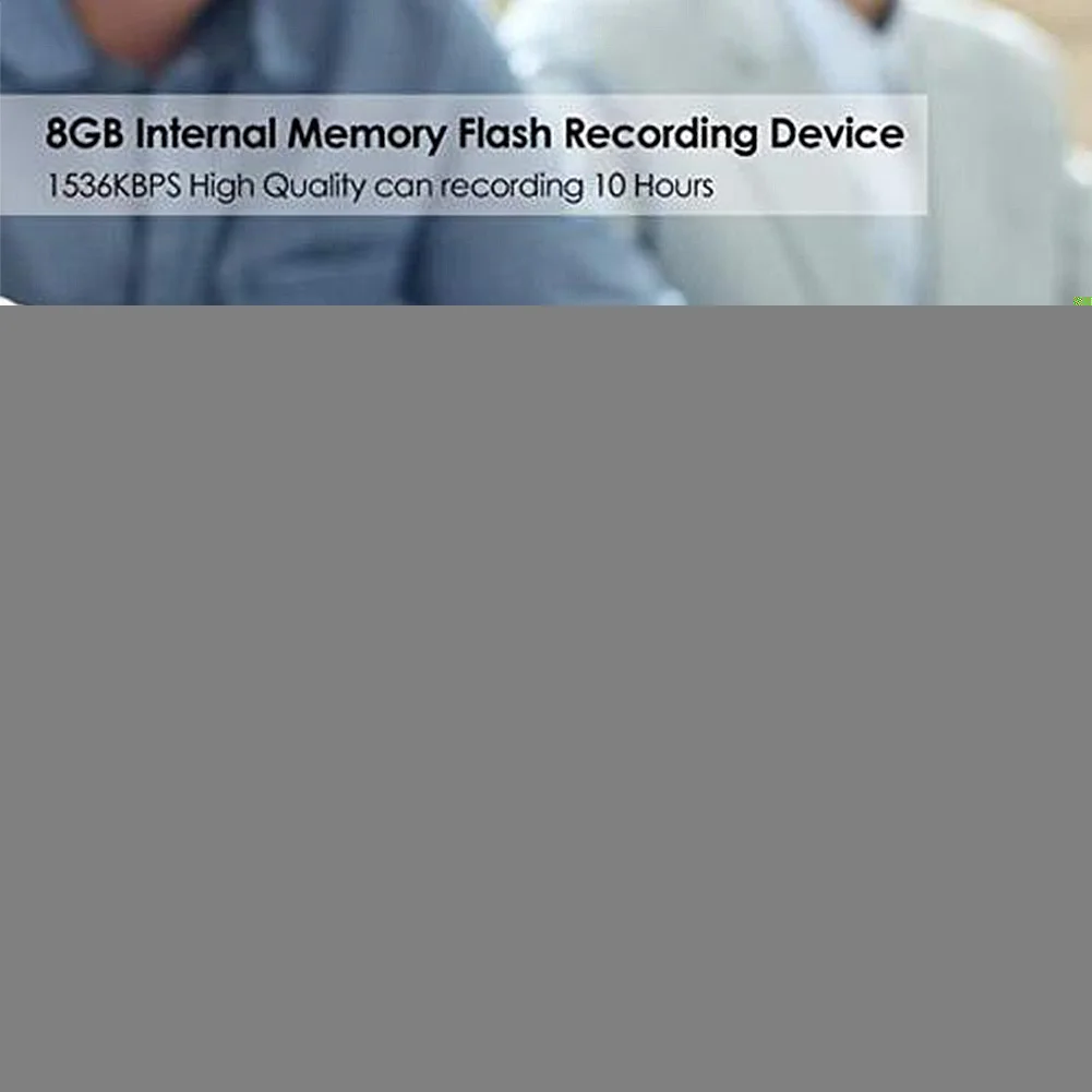 Интервью микрофон лекции MP3 плеер A-B Повтор звука аудио портативный цифровой 8 Гб мини диктофон usb зарядка