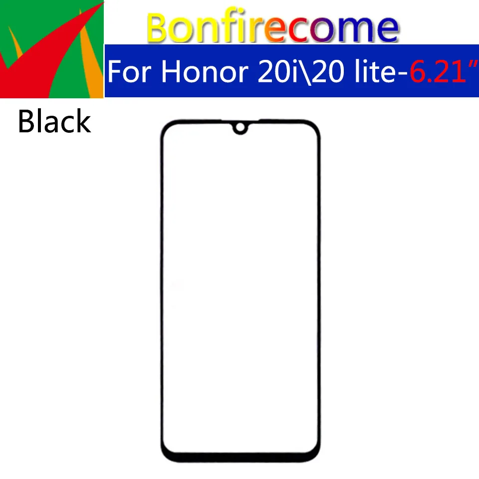 10 шт./партия сенсорный экран для Huawei Honor 20i стекло внешний объектив 20 Lite сменный ЖК