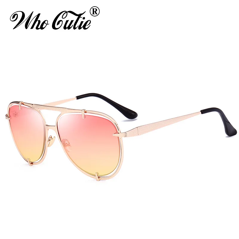 WHO CUTIE 2018 TALON TWO pilot Солнцезащитные очки для мужчин и женщин Том Джеймс Бонд стиль