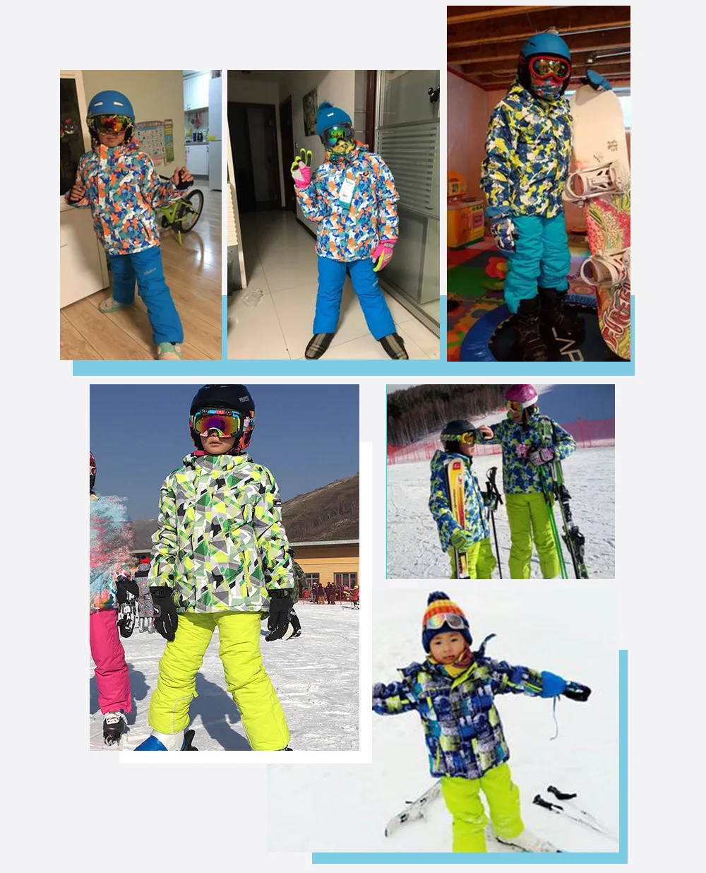 Брендовые лыжные штаны для мальчиков и девочек; высококачественные ветрозащитные водонепроницаемые теплые зимние брюки; зимние детские лыжные штаны для сноуборда
