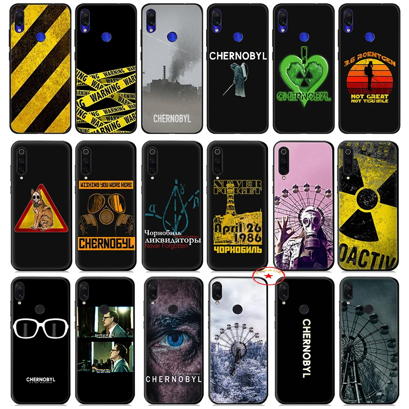 Chernobyl TV Soft Silicone Case for Xiaomi Redmi K20 S2 7A 6A 6 Pro 5 Plus 5A GO 4A 4X |