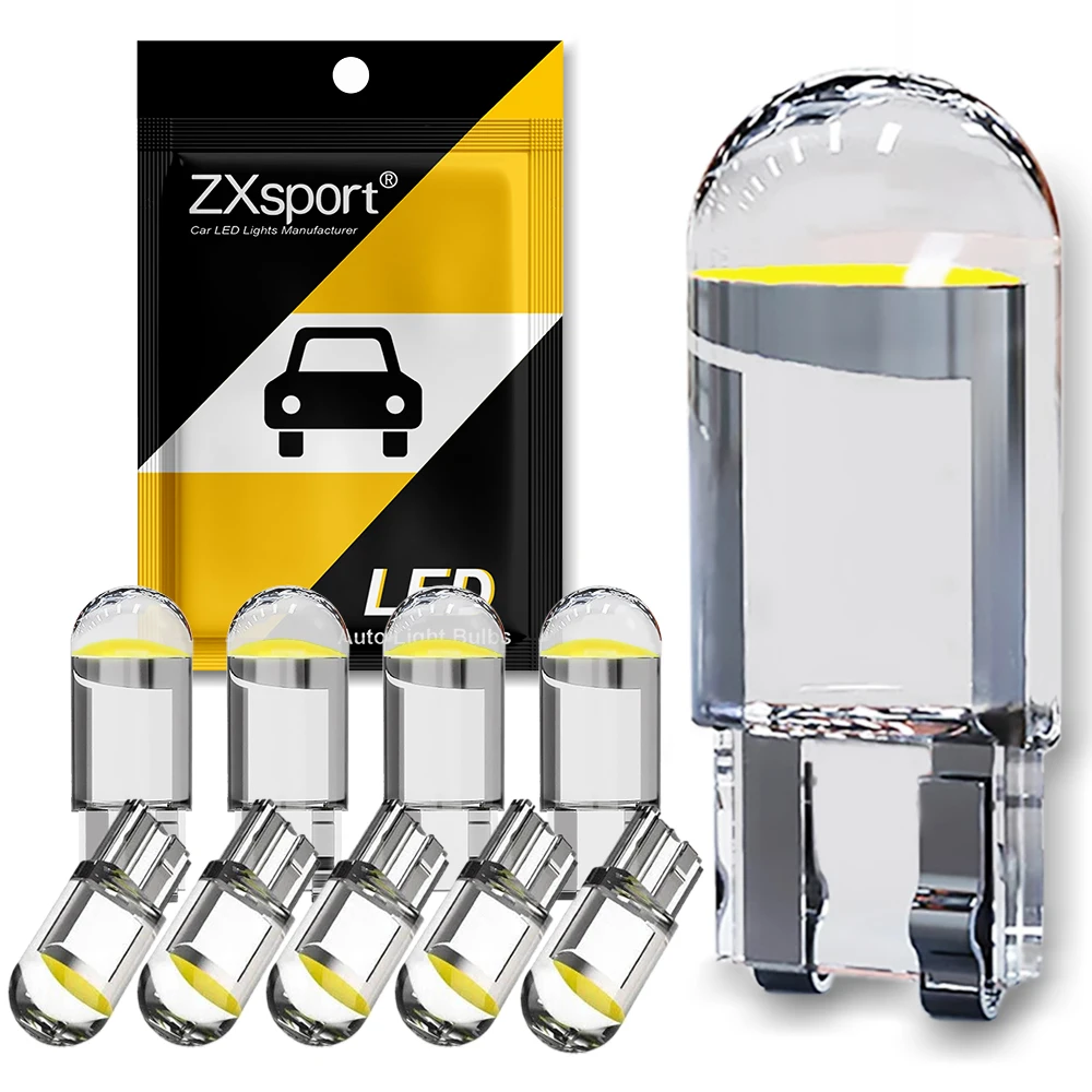 10x LED T10 W5W 168 192 Bulb Auto 12V Car Interior Light For Mercedes Benz W211 W203 W204 W210 W124 AMG W202 CLA W212 SMART | Автомобили и
