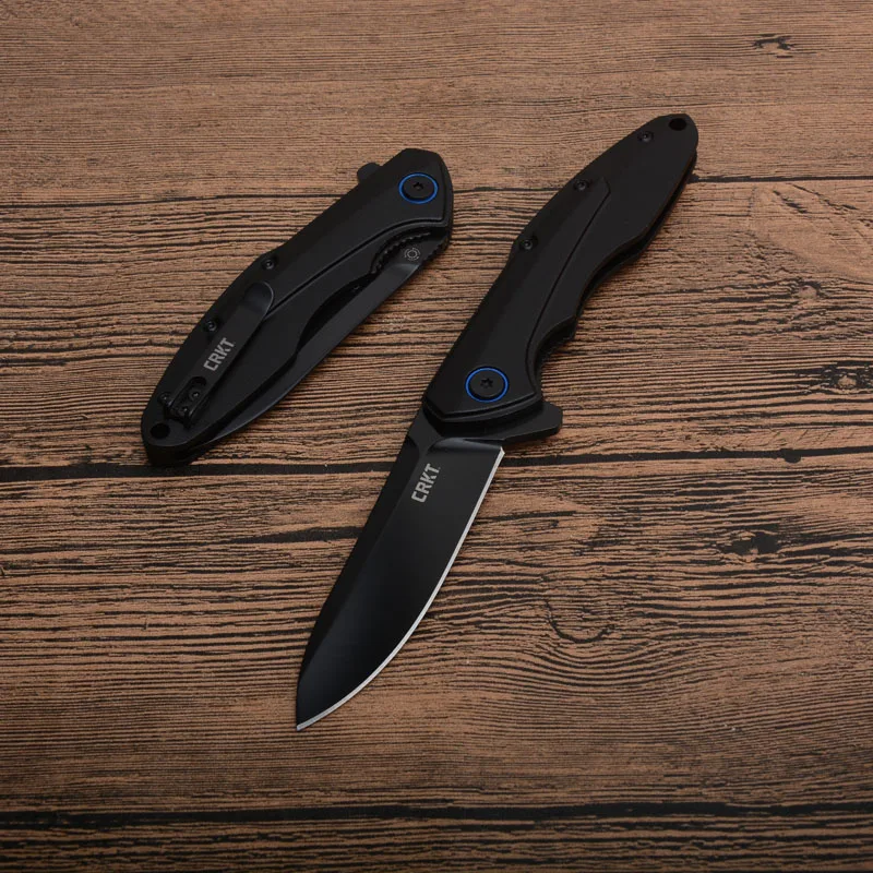 CRKT 6215 складной карманный нож 8cr13mov лезвие все стальные ручки Открытый Отдых Охота Тактический выживания фрукты Ножи EDC инструменты