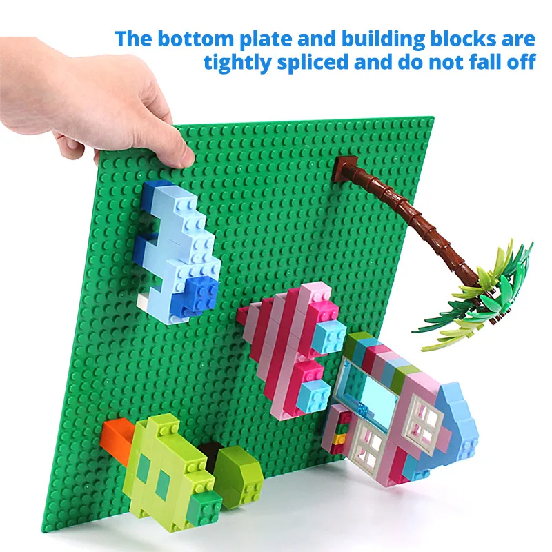 32x32 Studs Base Plates 6PCS Set Figures Bricks Base Plates City Classic DIY Building Blocks Baseplates Toys For Children building blocks construction blocks