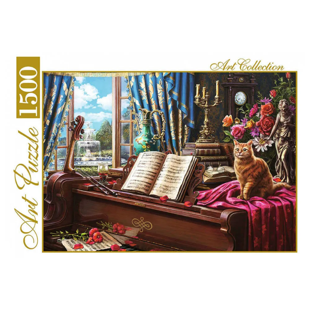 Toys& Hobbies Games and Puzzles Puzzles Рыжий кот 242949