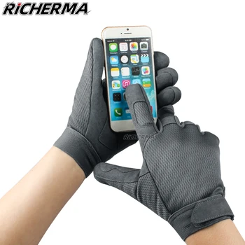 

Touch Screen Motorcycle Gloves Breathable Non-slip Motorbike Gloves Protective Summer Thin Women Gloves Motorcyclist Accessories