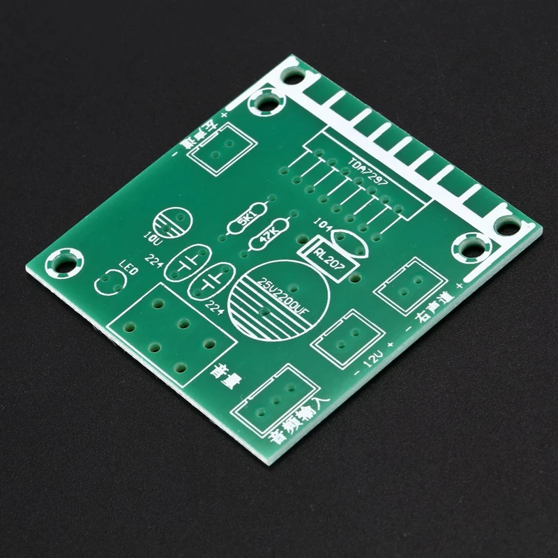 HFES Tda7297 Плата усилителя запасные части Dc 12 В класс 2 0 двойное кодирование звука 15