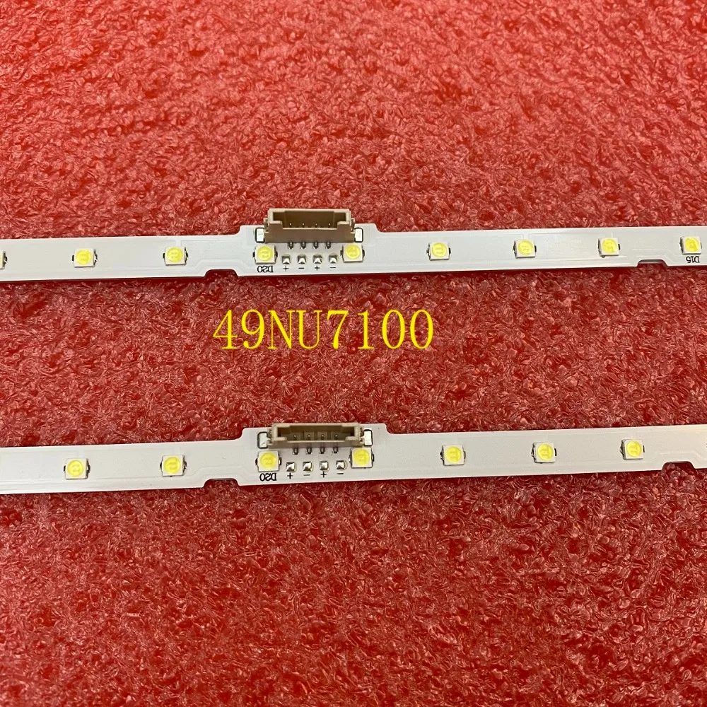 LED Strip(2) for Samsung 49NU7100 UN49NU7100 UE49NU7100 UN49NU7100AG UN49NU7100G UN49NU7300 UE49NU7300U UE49NU7170U UE49NU7015 the best led strip lights