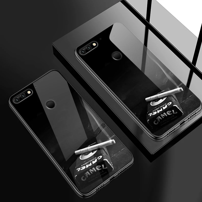 W292 Противоударные Чехлы для телефона чехлы для Huawei Honor 6X 7C 7A 7X 8X 8A 9 Lite чехол Y6 Y9 Y7 премьер-профессионал Magic 2 закаленное Стекло оболочки - Цвет: W292