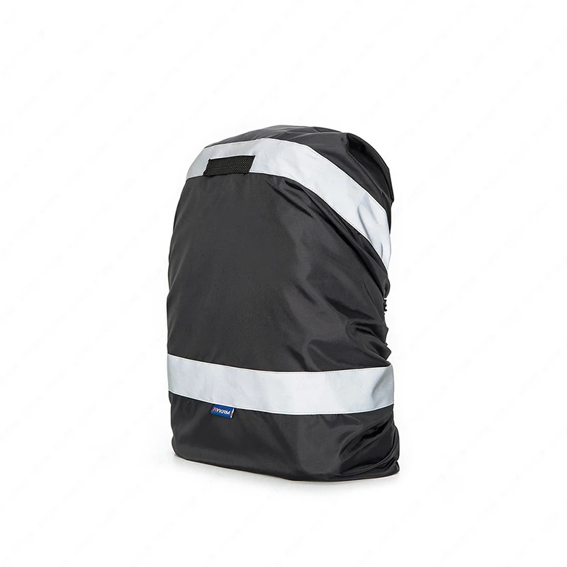 Непромокаемые спортивные Чехлы рюкзак с защитой от дождя Светоотражающая уличная сумка рюкзак пылезащитные чехлы - Цвет: Черный