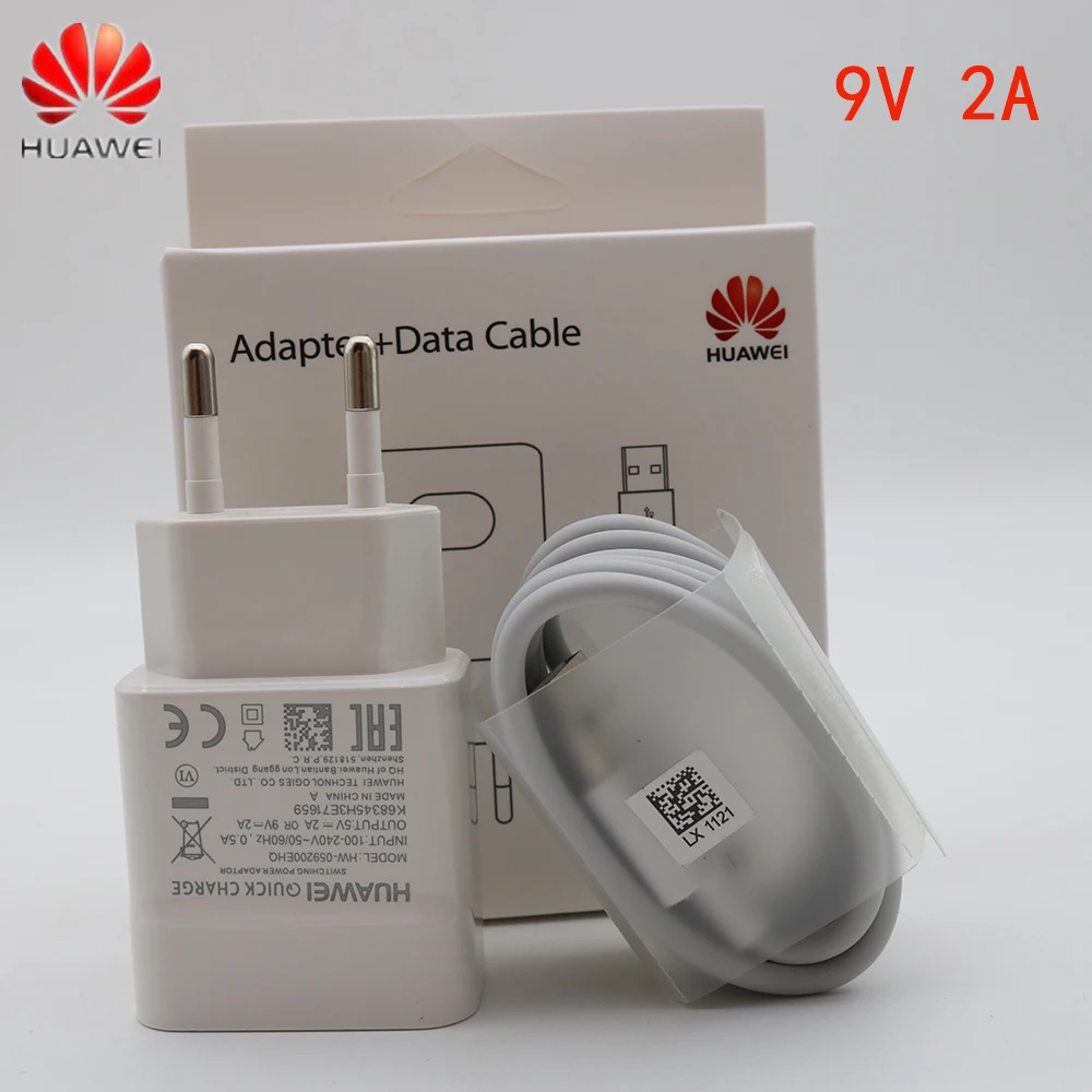 Оригинальное быстрое зарядное устройство Huawei ЕС QC 2 0 адаптер для быстрой зарядки