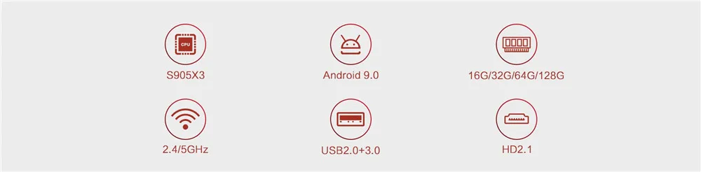 N5 MAX Android 9,0 ТВ приставка DDR4 4 ГБ ОЗУ 64 Гб ПЗУ Amlogic S905X3 медиаплеер 1000M LAN 2,4G 5G WiFi Bluetooth 4,1 4K HD Smart Box