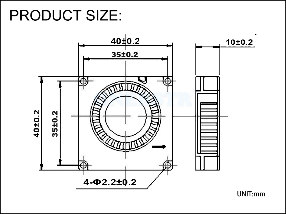 4010 Blower Brushless Turbo Fan 5V 12V 24V 40x40x10mm Turbine fans For CR-10 3D Printer Parts Radial Cooling Fan Free shipping 14