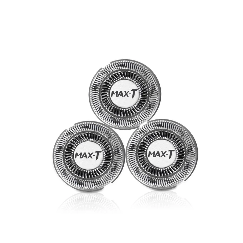 MAX-T RMS8101 электробритва уход за лицом моющийся USB кабель перезаряжаемый тройное лезвие 3D бритвы Электрический станок для бритья бороды - Цвет: only  Knife net