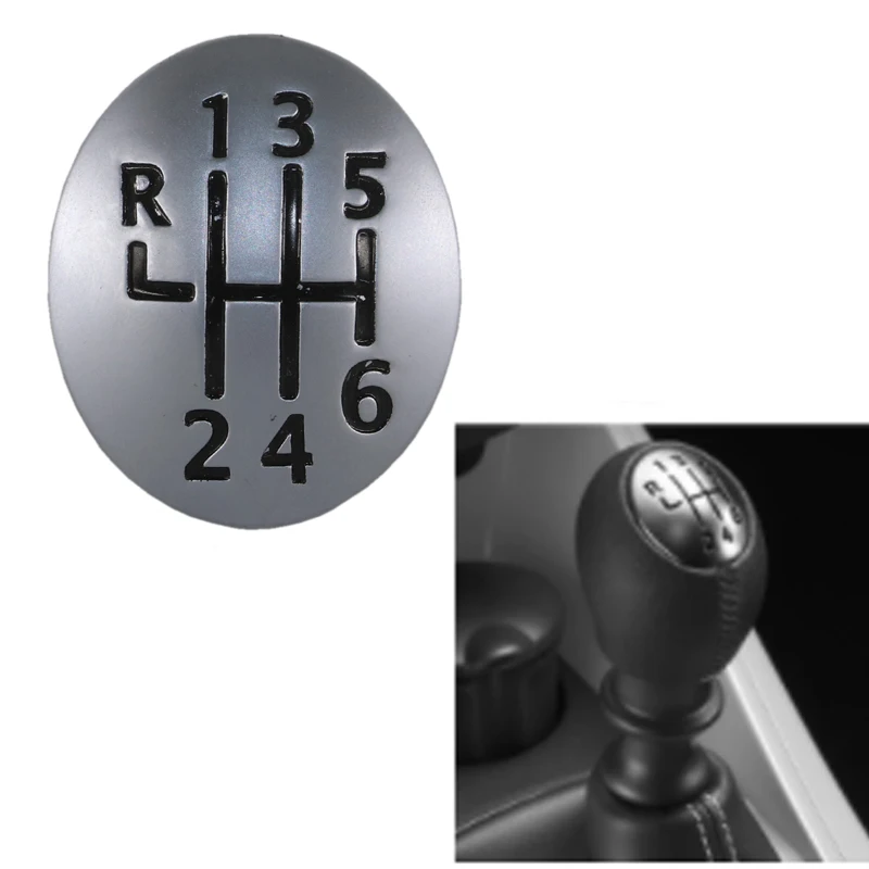 

Manual Gear stick shift knob gearbox Cover For Renault Clio Twingo Scenic Megane II 1996-2011 Gearbox handle gear lever knob cap