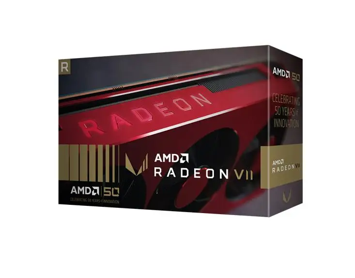 Игровая графика AMD Radeon VII 50th anniversary Edition 7nm