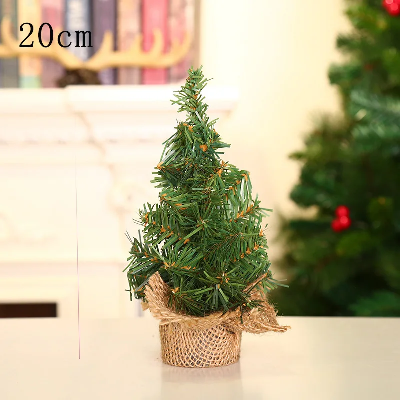 20cm-5pcs 5 шт., искусственные настольные мини украшения для рождественской елки, миниатюрные украшения для новогодней елки - Цвет: 20cm-5pcs