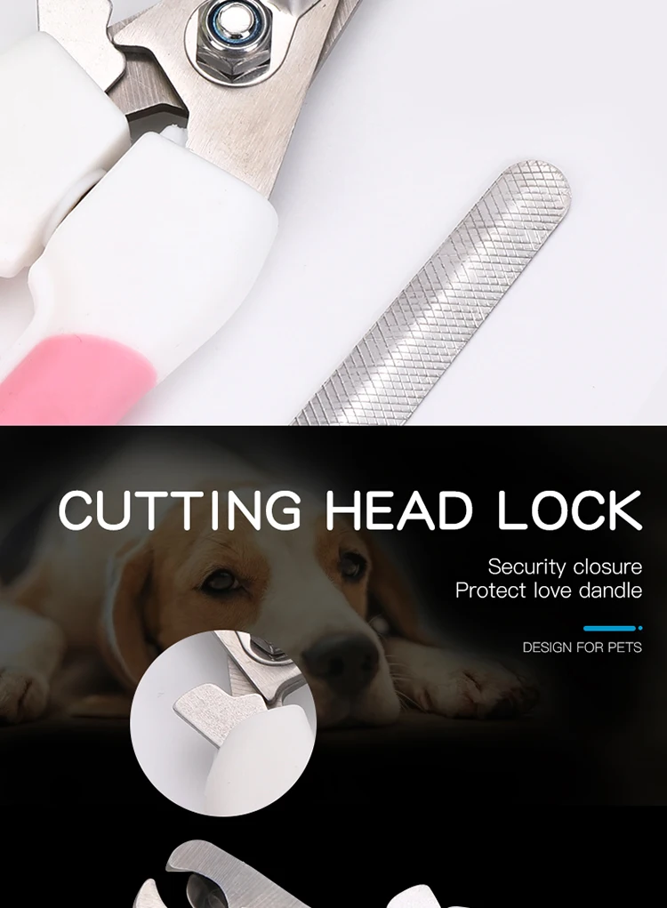 cortador de aço inoxidável grooming tesoura clippers