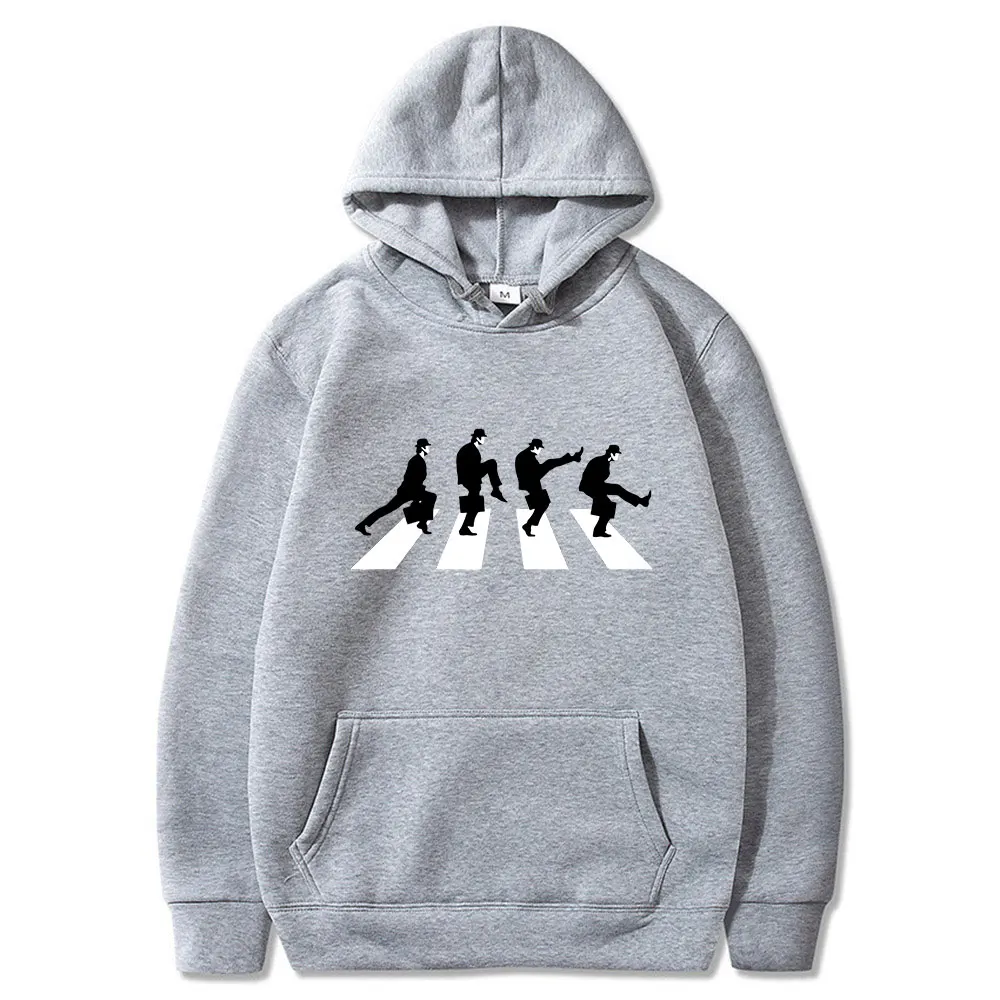 

Men Hoodies Monty Python The Ministry of Silly Walks Sweatshirts Hip Hop Funny Mens Harajuku Streetwear Hoody Autumn Fleece Warm