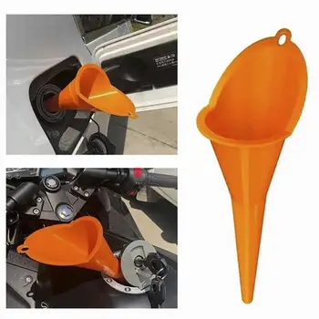 

1Pcs Long Mouth Filling Funnel Oil Filling Funnel Petrol Diesel Funnel Spout Pour Oil Tool for Car Motorcycle Truck Vehicle