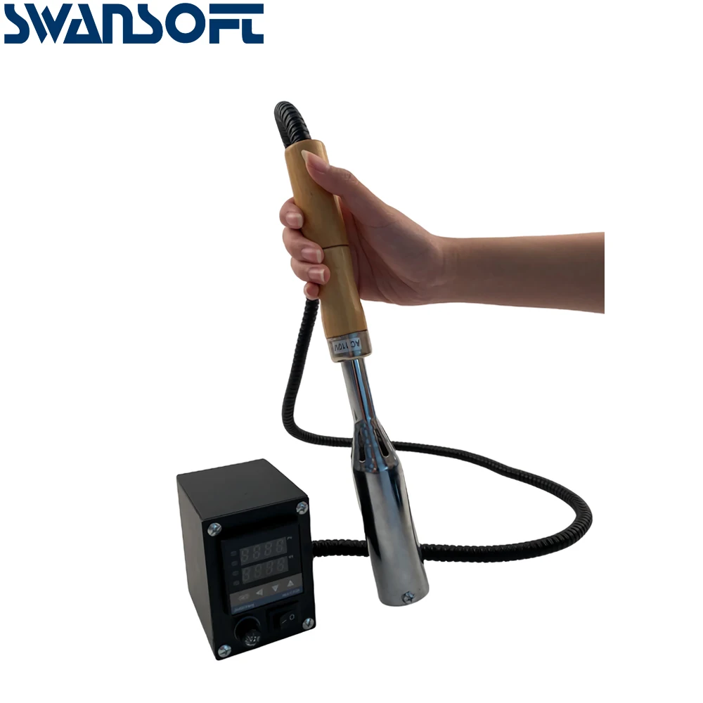 

SWANSOFT Hot selling brand machine hand-held portable bronzing machine wood leather imprint mold 110V/220V