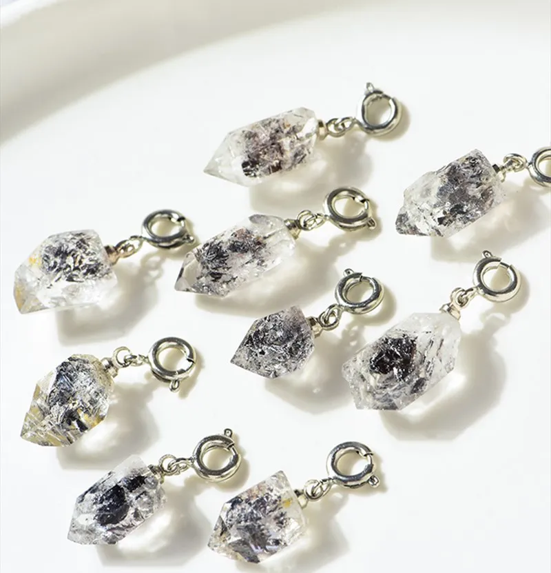 1 Piece Herkimer Diamond Baroque Pendant Charms AliExpress