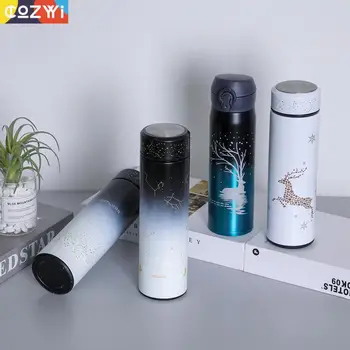 

2019 Winter Fashion Vacuum Flask Outdoor 500ml Stainless Steel Thermos Cups Popular Gift термос Coffee Bottle