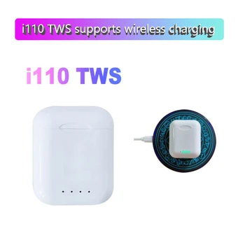 

i110 TWS Touch control Wireless charging Earphone Bluetooth 5.0 headset 6D bass PK i10 i90 i80 i30 i20 i60 i100