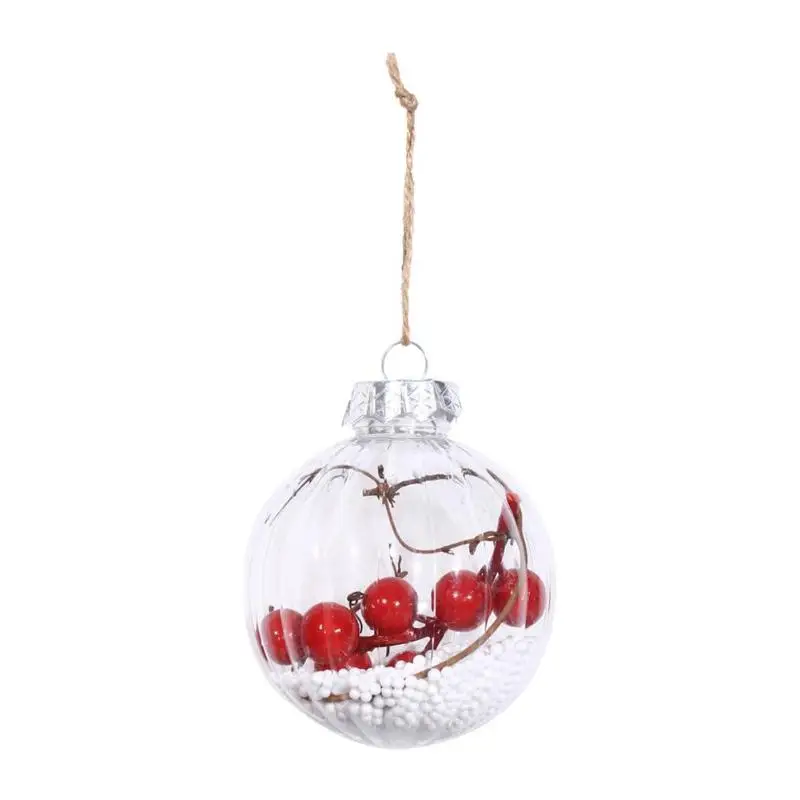 Christmas Tree Ornaments Christmas Tree Balls Pendant Hanging Home Ornament Christmas Decoration Ball - Цвет: 1