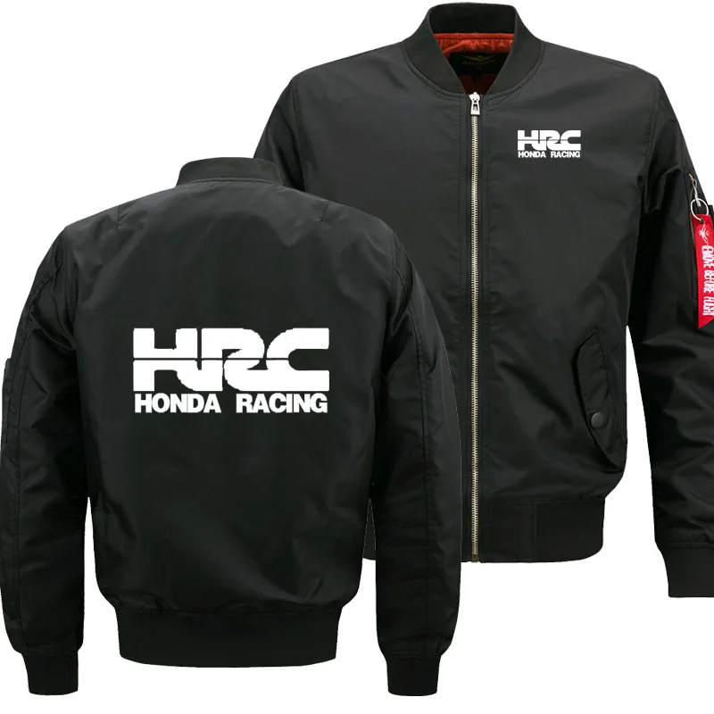 Mens Flying jacket Wintter Warm Slim Fiy Pilot jacket men HRC race motorcycle Car Logo Sweatshirt Hip Hop Harajuku Men jacket Mens Flying jacket Wintter Warm Slim Fiy Pilot jacket men HRC race motorcycle Car Logo Sweatshirt Hip Hop Harajuku Men jacket