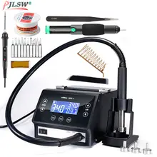 993DM цифровая Регулируемая паяльная станция BGA пистолет горячего воздуха, сварочный инструмент, станция для демонтажа телефона, PCB, паяльная станция, бессвинцовая