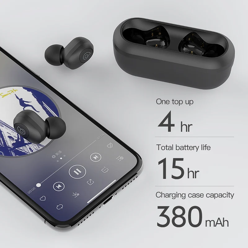 Haylou GT2 3D стерео Bluetooth наушники автоматическое сопряжение мини TWS беспроводные наушники
