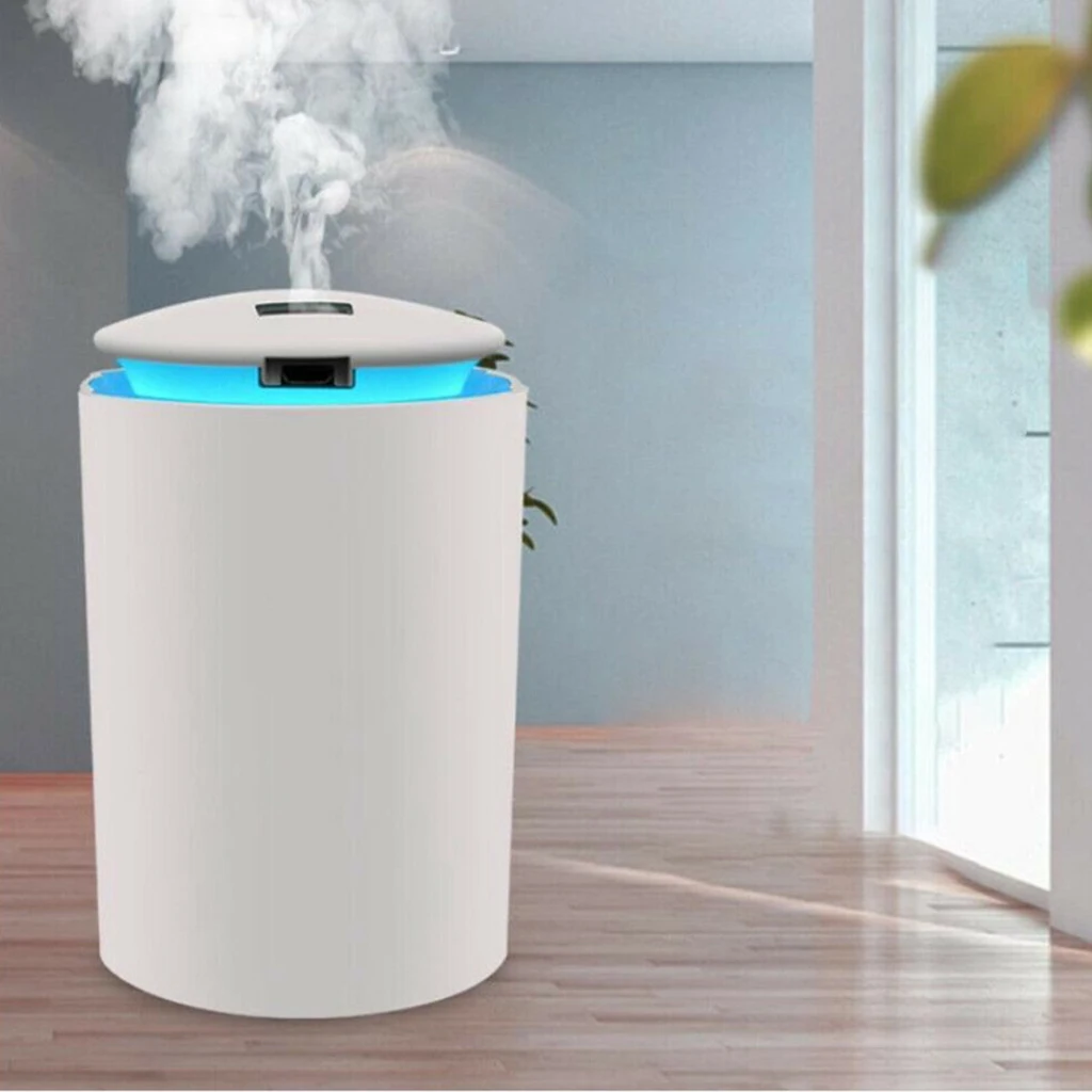 Refillable Cool Mist Humidifier USB Aroma Essential Oil Diffuser Home Spa Yoga Office Study Room