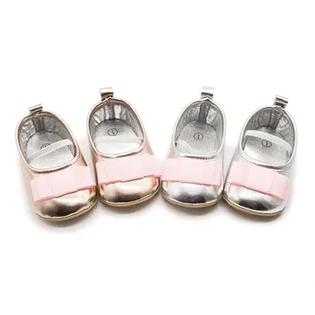 

2019 Baby Girls Shoes Princess Rubber Bottom Non-slip Indoor Step Shoes Spring And Autumn Toddler Shoes