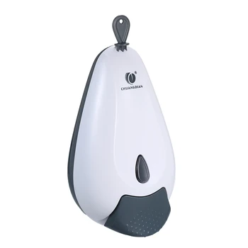 

New Wall-mounted Soap Dispenser Single-Head Manual Soap Dispenser Shampoo Handwash Bottle Lock Design 400ml Capacity