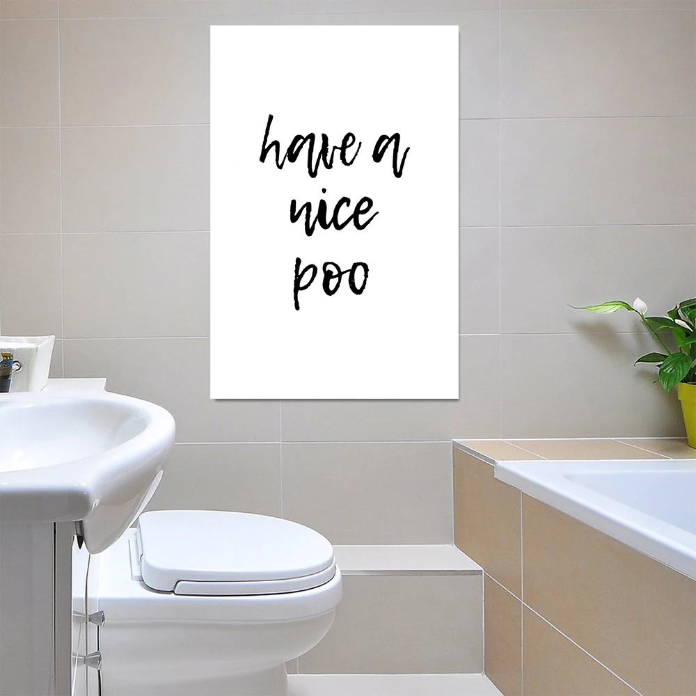 Funny-Toilet-Poster-Bathroom-Wall-Art-Prints-Rock-and-Roll-Minimalism-Canvas-Painting-Quote-Have-a (1)