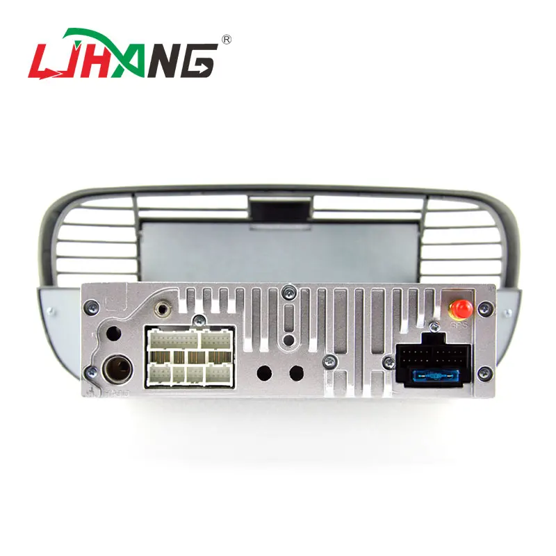 LJHANG 1 din Android 10 автомобильный dvd плеер для Fiat 500 Abarth 2007 2016 GPS навигация Мультимедиа