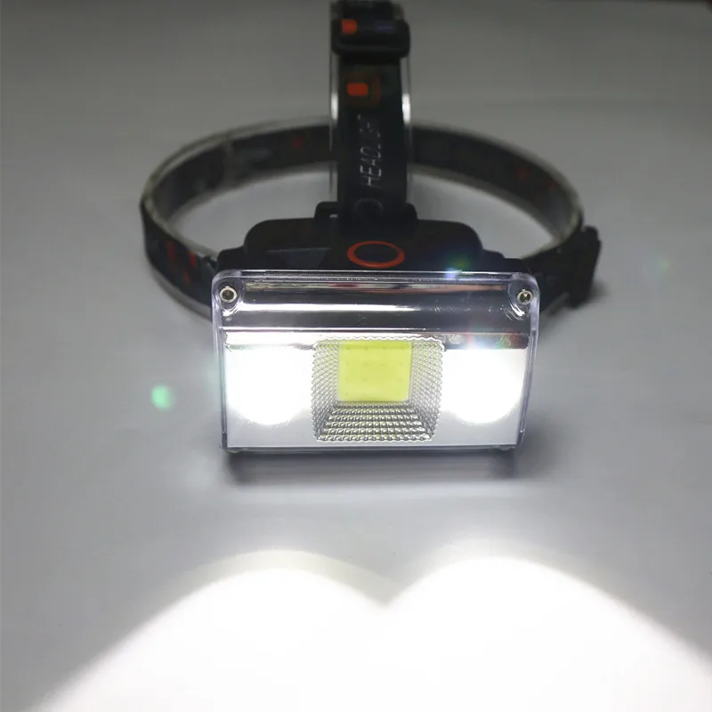 Налобный фонарь светодиодный фонарь для кемпинга USB+ зарядка рыболовные Налобные фонари фонарик головной свет прожекторный фонарь прожектор