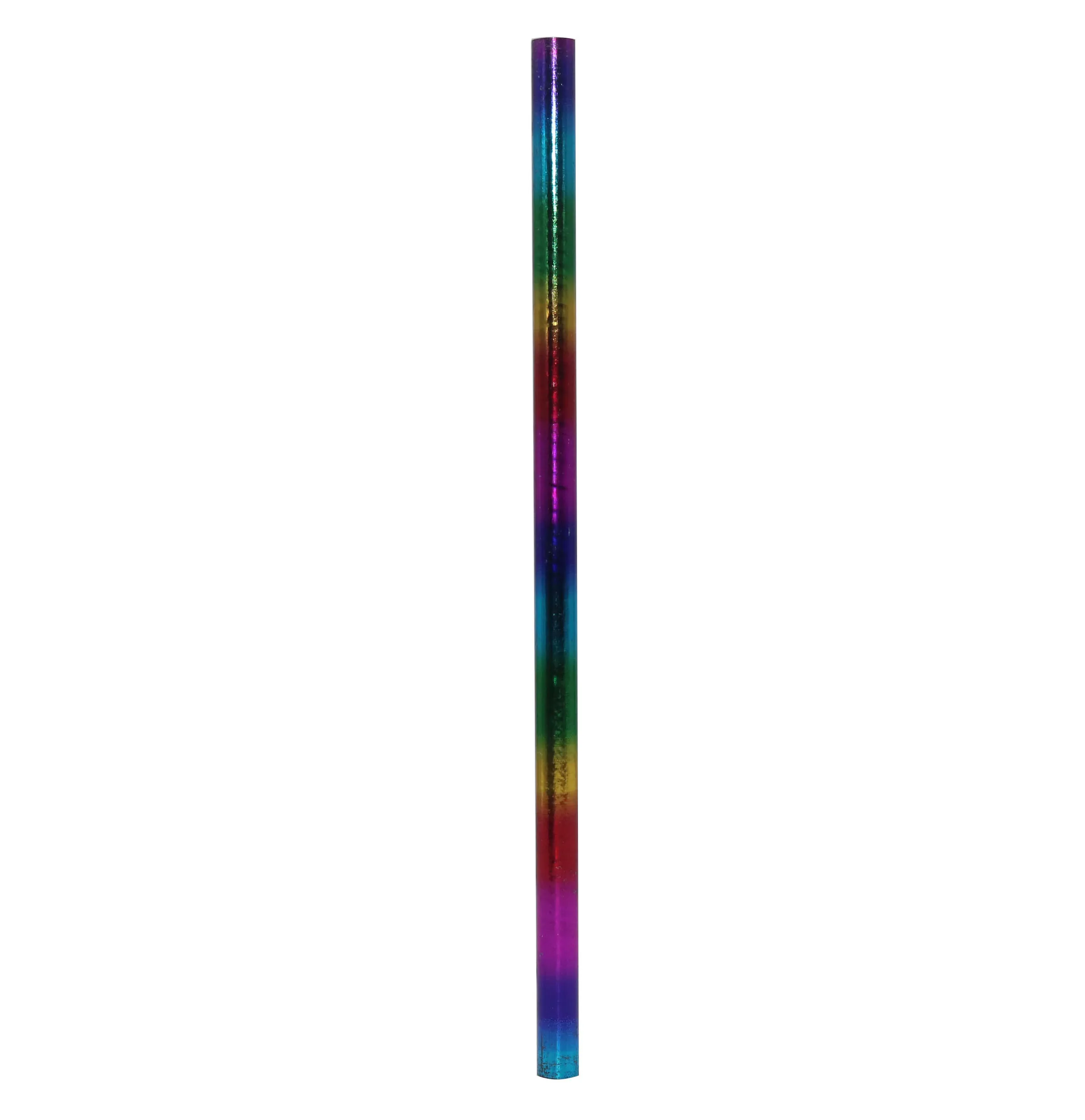 10 pcs Rainbow pencil laser film HB core pencil creative novelty promotional gift pencil personality office supplies - Цвет: 10 pcs Pencil