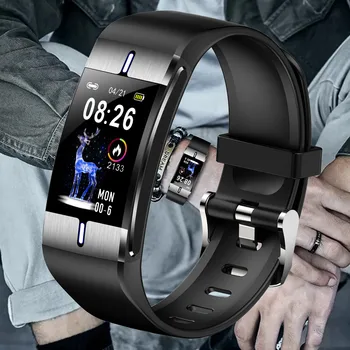 

Smart Horloge Mannen Armband Real-time Monitor Hartslag & Slapen Beste Paar Fitness Tracker Roze Fit Vrouwen#G2