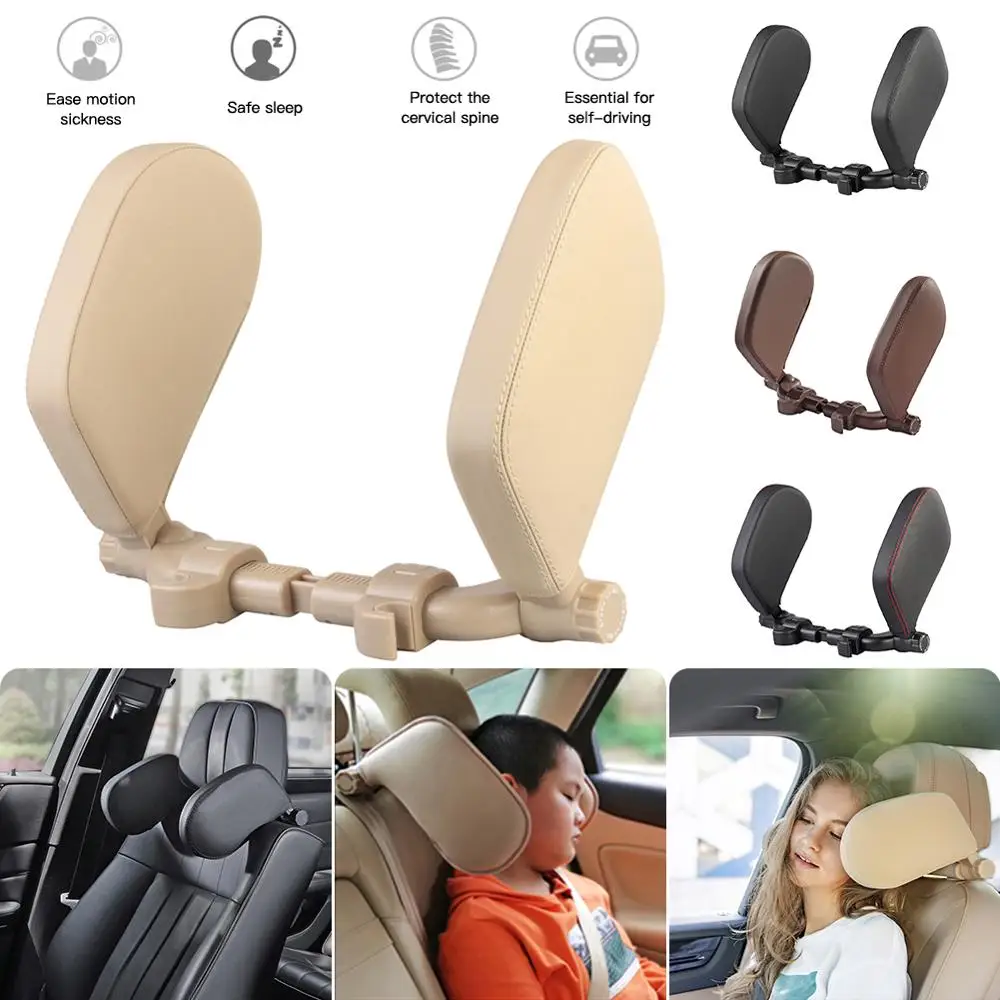 

Car Headrest Seat Backrest Neck Guard Travel Side Sleeper Back Seat Pillow Sleeping Travel Car Seat Cushion Kids Adults Elders