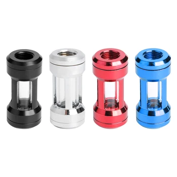 

VODOOL Computer Water Cooling Filter Dual G1/4 Threads Connector PC Liquid Cooling System Metal Flow Filter Accessories