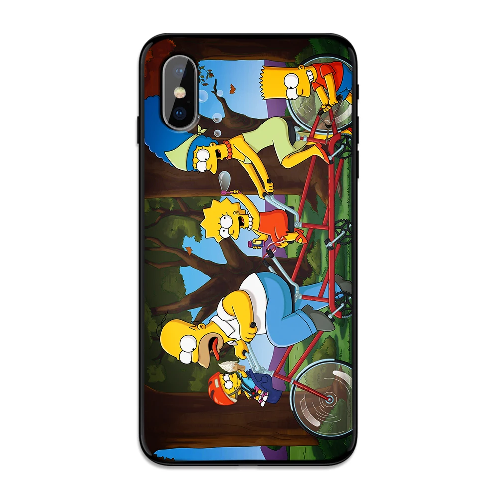 Мягкий силиконовый чехол из ТПУ для Xiaomi mi 8 A2 LITE mi 6X mi X 2S 3 F1 9 CC9E CC9 8 9 SE 9T A3 PRO, Роскошный чехол Homer Simpson - Color: 1