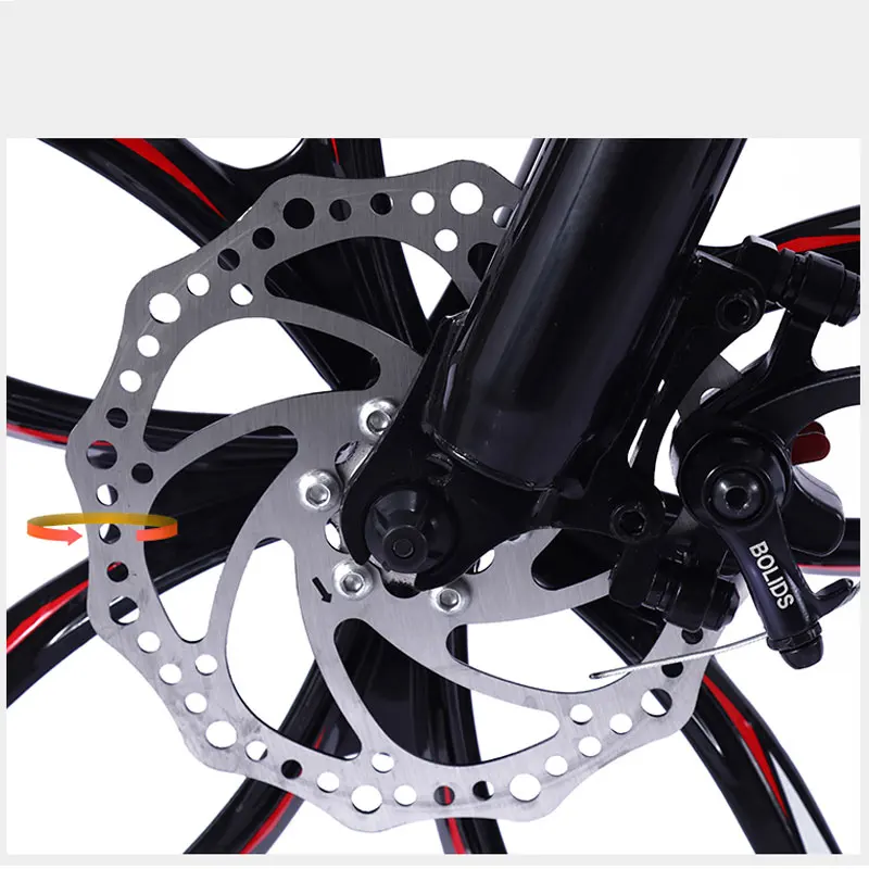 Best Bicycle Mountain Bike 26 Inch 24 Speed 10 Knife Wheel Double Disc Brakes Shock Road Men and Women Cool 4