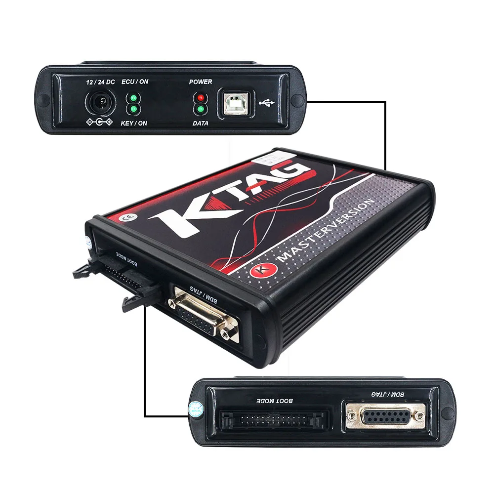 Kess Ktag онлайн Kess V2.25 EU Red Kess Master No Token Ktag Manager ECU программа Ktag
