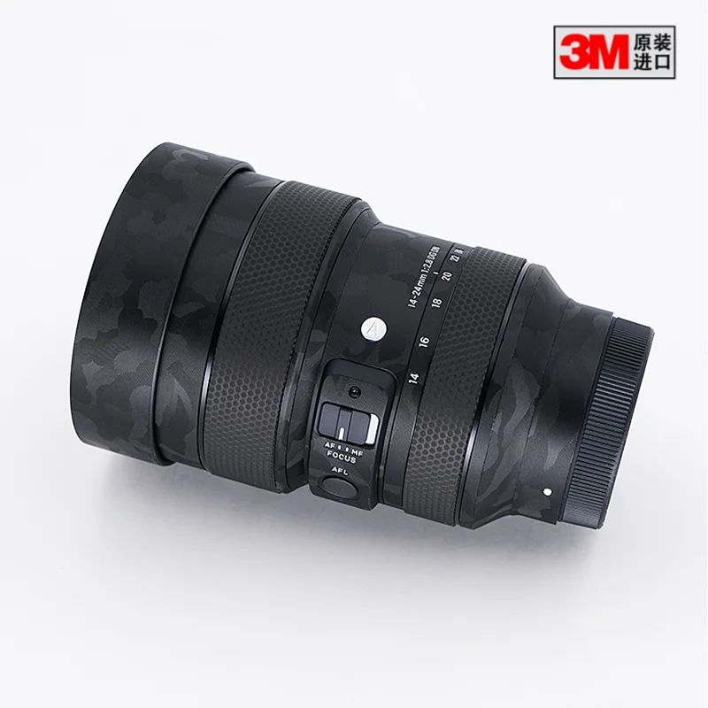 Линза наклейка кожа для Sigma 14-24 f2.8 sony крепление протектор Анти-Царапины пальто обёрточная бумага чехол