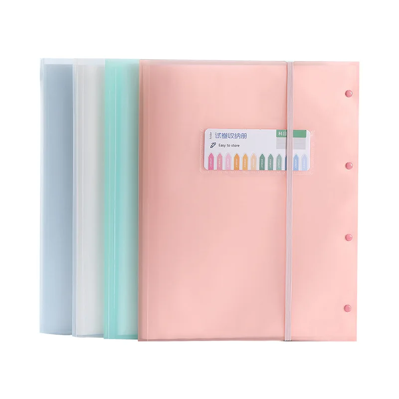 20 Sheets Expanding File Folder A3 Document Bag Extension Wallet File Sorting Organizer Office Storage Bags Business Briefcases