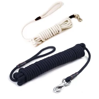 

Durable Dog Tracking Leash Cotton Long Leads Rope Pet Training Walking Leashes 5m for Medium Large Dogs Non-slip 20E