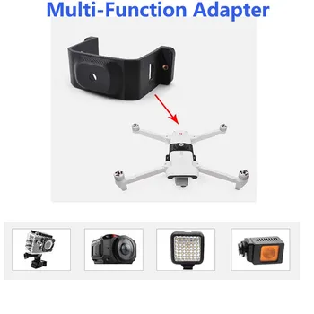 

FIMI X8 SE Multi-purpose Adapter For Action Camera / LED /Insta360 One x Fixed Bracket Adapter For FIMI X8 SE Drone Accessories