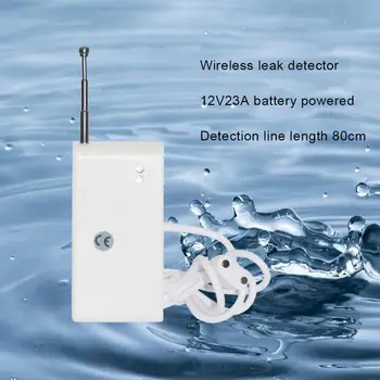 

Water Leakage Sensor Intrusion Detector Alert Water Level Overflow Alarm for Home Security 45JP13